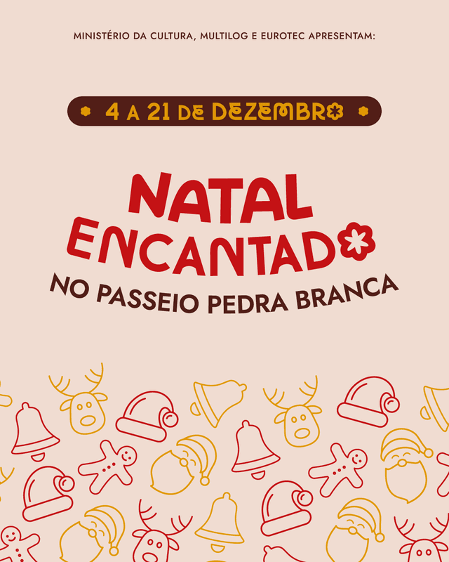 Programação de Natal no Passeio