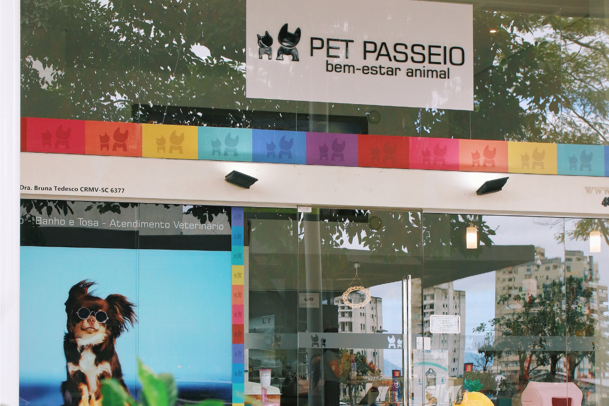 Petshop Pet Passeio oferece produtos e serviços com foco no bem-estar animal